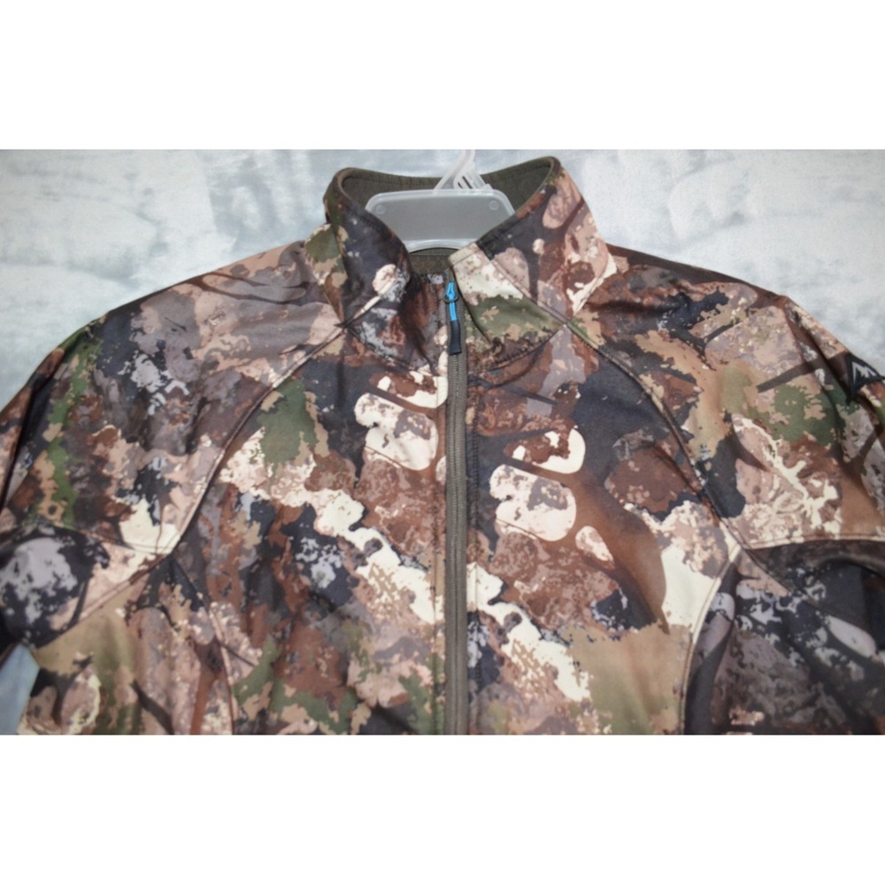 Guide Series Women's L Softshell Mid-weight Jacket Veil Camo Hunting Full Zip - Picture 13 of 16